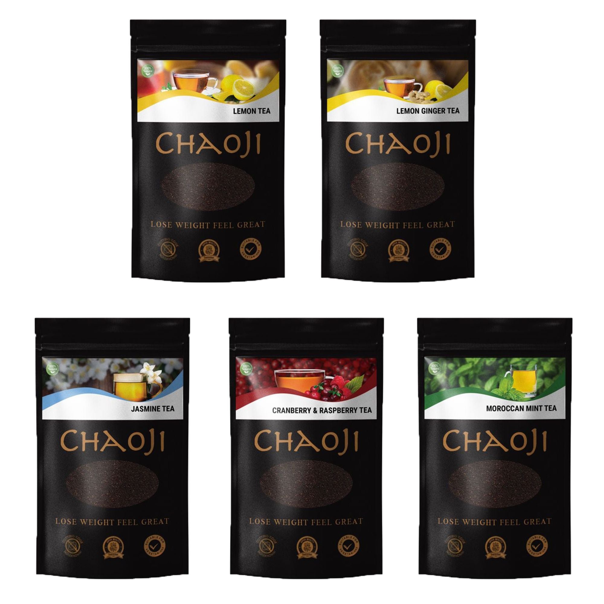 Chaoji Multi Tea Pack of 5